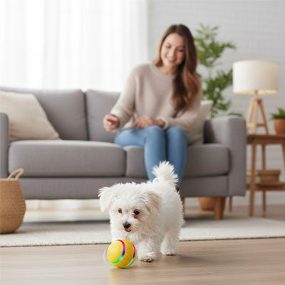 Balle interactive pour chien | Stimul'Play