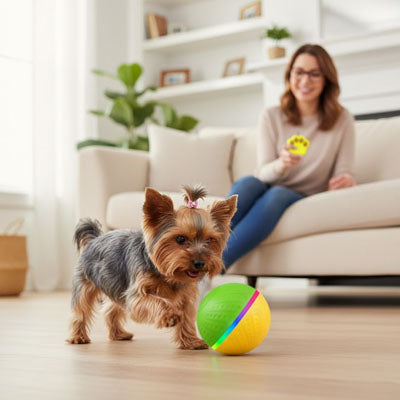 Balle interactive pour chien | Stimul'Play