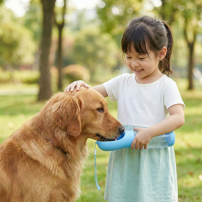 Gourde pour chien portable | Bouteille d'eau de voyage | Anti-fuite