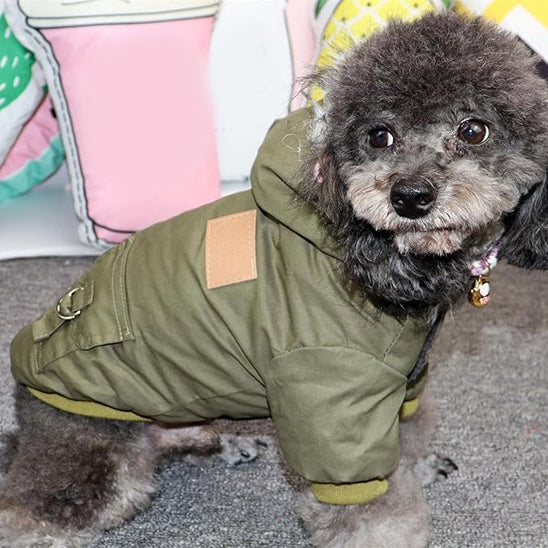 Manteau Hivernal Imperméable pour Chien Thermique Ajustable | Premium