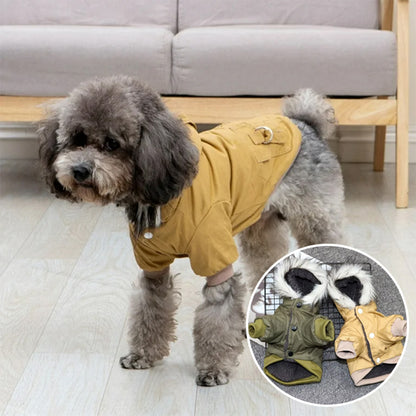 Manteau Hivernal Imperméable pour Chien Thermique Ajustable | Premium