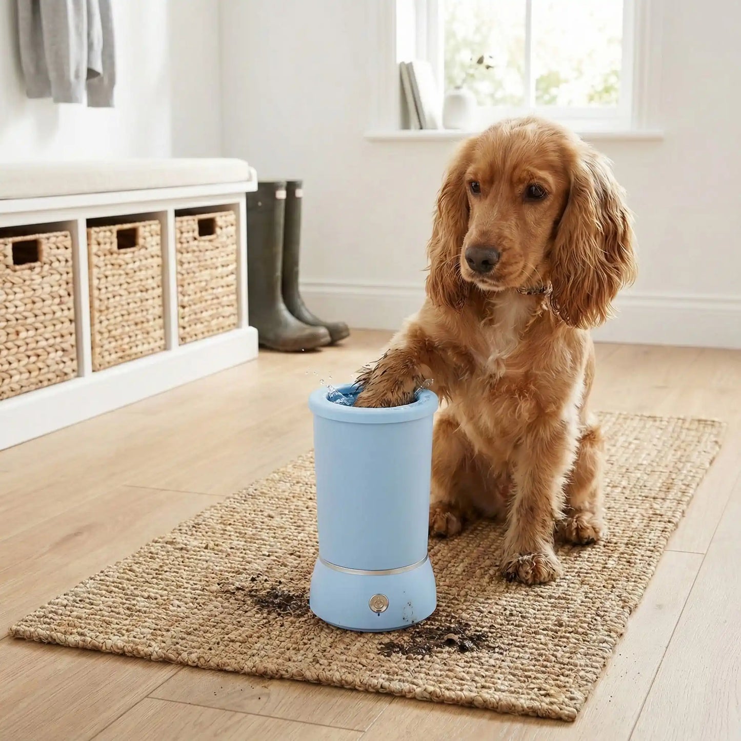 Nettoyeur rapide pattes chien - Lave pattes efficace après promenade | ProClean