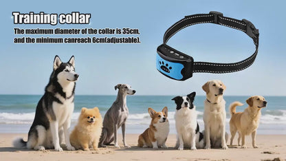 "Anti-Bark Collar Without Shock for Dogs | Vibration &amp; Ultrasound | Woufymode"