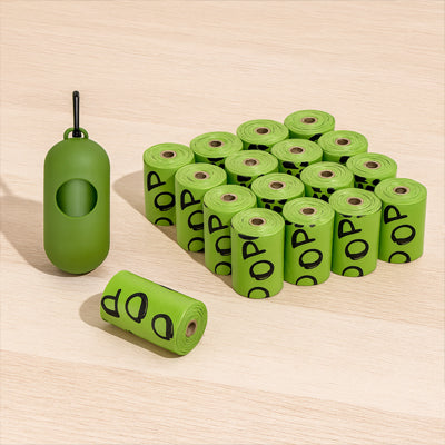 Sacs à crottes biodégradables pour chien - Ramasse-crottes parfumés | ÉcoBag